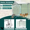 LZQ Outdoor Hühnerstall Hühnerhaus Dach Geflügelstall Produktbild-Vorschau 4