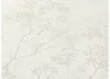 A close-up view of textured wallpaper with a subtle floral or tree branch pattern. Podgląd zdjęcia produktu