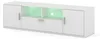 Homlando szafka RTV Blanca 150 cm biały mat LED RGB Podgląd zdjęcia produktu 3