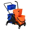HOMCOM Chariot de ménage chariot de lavage professionnel Voir les images du produit 1