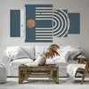 Bild auf Leinwand - Leinwandbild - 4 Teile - Abstraktion Produktbild-Vorschau 6