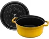 Staub La Cocotte 26cm rund, Citron, Gusseisen Voir les images du produit 4