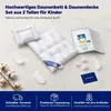 ARO Artländer Daunenbett Junior Exklusiv 100x135 cm und Produktbild-Vorschau 10