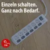 Brennenstuhl Steckdosenleiste 6-fach 2m inkl. Schalter Produktbild-Vorschau 21