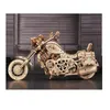 Puzzle 3D Motocicleta cruiser, ROKR, Lemn, 420 Piese Podgląd zdjęcia produktu 21