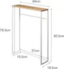 Yamazaki YA05164, Rechteckig, Naturholz, Holz, Stahl, Weiß, Produktbild-Vorschau 7