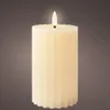 Lumineo Luxe LED Kerze - cremeweis - D7,5 x H15 cm - Produktbild-Vorschau 3