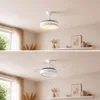 Ventilateur De Plafond à Pales Rétractables Et éclairage Voir les images du produit 5