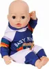 Zapf Creation 838204 - Tuta da jogging BABY born Navy 43cm Anteprima dell’immagine prodotto 10