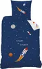 Weltall, Rakete, Planeten Bettwäsche Set 135x200 + 80x80 Produktbild-Vorschau 4