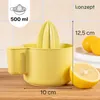 KONZEPT Zitronenpresse, Orangenpresse mit Behälter 500ml – Produktbild-Vorschau 6