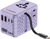 Verbatim 30193, Drinnen, AC, 250 V, 10 A, 0,63 m, Violett Produktbild-Vorschau 1