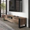 TV-Schrank NUKA 200 cm Grange Eiche stehend Kommode Produktbild-Vorschau 7
