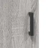 Buffet haut Sonoma gris 69,5x34x180 cm Bois d'ingénierie Voir les images du produit 10