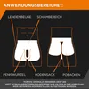 Diagrams showing application areas for a men's intimate hair removal product. Podgląd zdjęcia produktu
