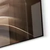 DEQORI Küchenrückwand Glas 100x50 cm 'Edelmetallschwingung' Produktbild-Vorschau 5