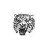 3D Edelstahl Ring Tiger Panthera tigris Gr. 59 = 18,8 mm Produktbild-Vorschau 2