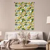 MuchoWow® Wandteppich Wandbehang Pfingstrose - Gelb - Produktbild-Vorschau 5
