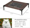 PawHut Hundebett Hundeliege Outdoor Katzenbett Haustierbett Produktbild-Vorschau 3