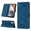Pouzdro pro Motorola Moto G32 vyražené Flip kožené Náhled obrázku produktu 2
