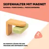 bremermann magnetický držák na mýdlo, sada 2 kusů, na tuhá Náhled obrázku produktu 3