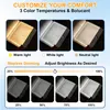 LED Leselampe Buch Flach Großes Panel Licht Akku 1200mAh Produktbild-Vorschau 4