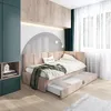 Belvedo Polsterbett 120 x 200 cm - Beige - mit Schublade Produktbild-Vorschau 8