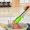 Pinza da cucina in silicone, pinza per grigliate resistente Anteprima dell’immagine prodotto 4