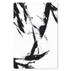 MuchoWow® Mauspad Mousepad Farbe - Schwarz - Abstrakt 18x27 Produktbild-Vorschau 1