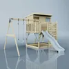 OutdoorToys Spielturm Nils aus Holz in Blau Eisblau, mit Produktbild-Vorschau 6