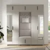Garderoben-Set Napoli Version 2:Kleiderschrank mit Produktbild-Vorschau 1