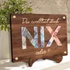 NIX Geld Geschenke aus Holz Geburtstag Hochzeit Reisen Produktbild-Vorschau 3