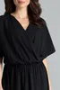 Lenitif Formelle Frauenkleider Davide L055 schwarz XL Produktbild-Vorschau 4