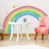 XXL Wandsticker Kinderzimmer Regenbogen Wandtattoo Pastell Produktbild-Vorschau 5
