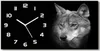 Wanduhr aus Glas – 60x30 cm - Glasbild - Glasuhr - Produktbild-Vorschau 1