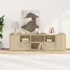 vidaXL Étagère d'angle Chêne Sonoma 160x40x45 cm Matériau Voir les images du produit 10