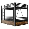 Flieks Etagenbett 140x200cm mit 2 Schubladen, Hochbett Produktbild-Vorschau 6