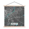 MuchoWow® Textilposter Stadtplan - Deutschland - Blau - Neu Produktbild-Vorschau 1