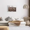 Gerahmtes Poster - Weißer Rahmen - Boho Ähren Gras - 70x50 Produktbild-Vorschau 7