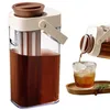 Cold Brew Kaffeezubereiter 1L Eiskaffee Krug mit Sieb Produktbild-Vorschau 1