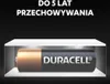 A Duracell battery is displayed inside a transparent box with text above it. Produktbild-Vorschau