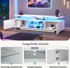 Merax szafka TV 160 cm z oświetleniem LED przez aplikację, Podgląd zdjęcia produktu 6