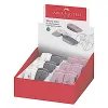 FABER-CASTELL Radierer Sleeve Mini New Ha. Farben 24x Produktbild-Vorschau 6