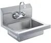 VEVOR: Lavabo comercial para manos con grifo, lavabo de Vista previa de la imagen del producto 2