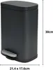 Spirella Treteimer Venedig - schwarz - 5 Liter - Metall - Produktbild-Vorschau 17