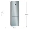 Bosch Kühl-Gefrier-Kombination 363 l B Serie6 FlexInterior Produktbild-Vorschau 42