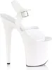 FLAMINGO-808N Damen Sandale von Pleaser, Weiß  , EU 38, US Produktbild-Vorschau 5