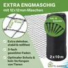 TTL GARDEN Teichnetz 2x10m schwarz 30g/m² Vogelschutznetz Produktbild-Vorschau 2