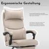 Manažerská židle béžováPolyuretankůže, ergonomická, výškově Náhled obrázku produktu 11