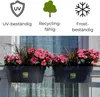 Geländerkasten Balkon mit Wasserspeicher Blumentopf Zaun Produktbild-Vorschau 3